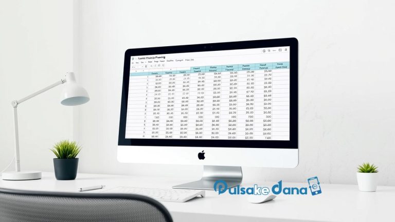 Contoh Tabel Perencanaan Keuangan Keluarga dalam Excel