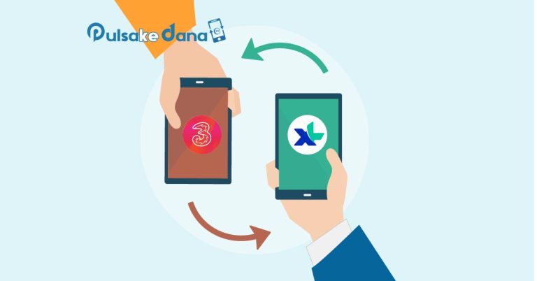 cara kirim pulsa tri ke xl | pulsakedana.com